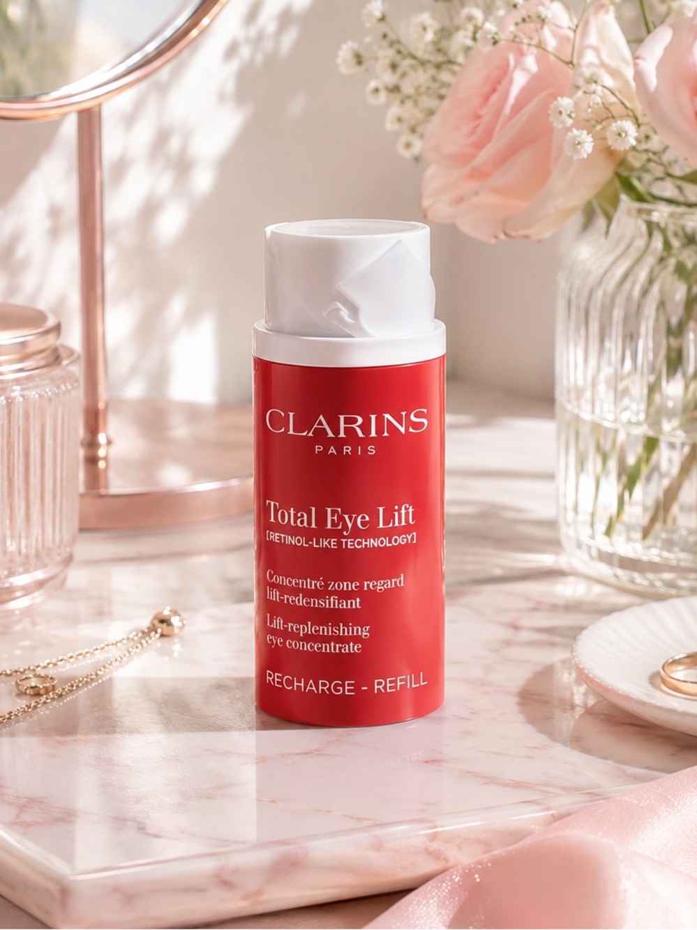 NWOT Clarins Total Eye Lift Refill – 0.5 oz – NEW
Refill Cartridge